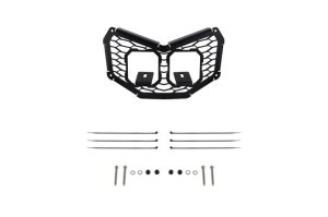 Can-Am Maverick X3 LED Grille Kit - Diode Dynamics - Stage Series with SS3 LED pods - Amber - `17-`25 Can-Am Maverick X3 LED Grille Kit - Diode Dynamics - Stage Series with SS3 LED pods - Amber - `17-`25